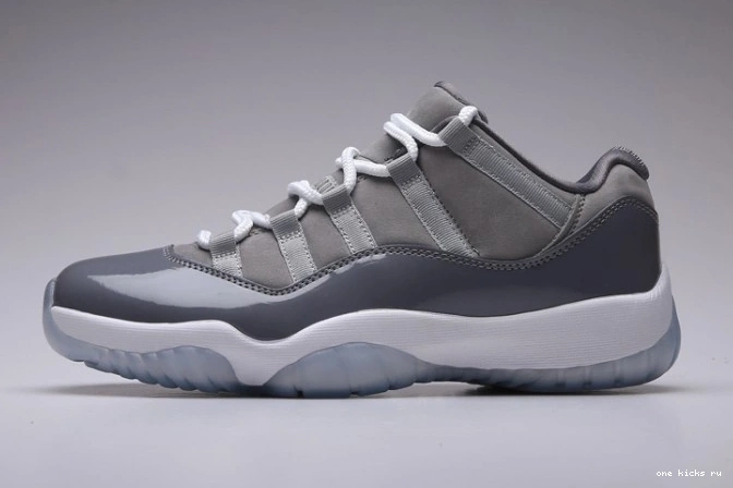 Rep Grey 11 Jordan Cool Air Low 528895-003 0604